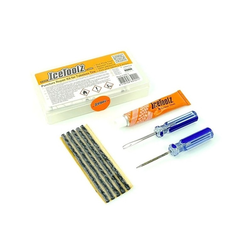 Kit de Reparación ICETOOLZ TUBELESS MOD. 65C1 Kit de Reparación ICETOOLZ TUBELESS MOD. 65C1