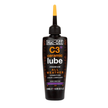Lubricante Muc-Off C3 Ceramico ALL WEATHER (Todo clima) 120 Ml