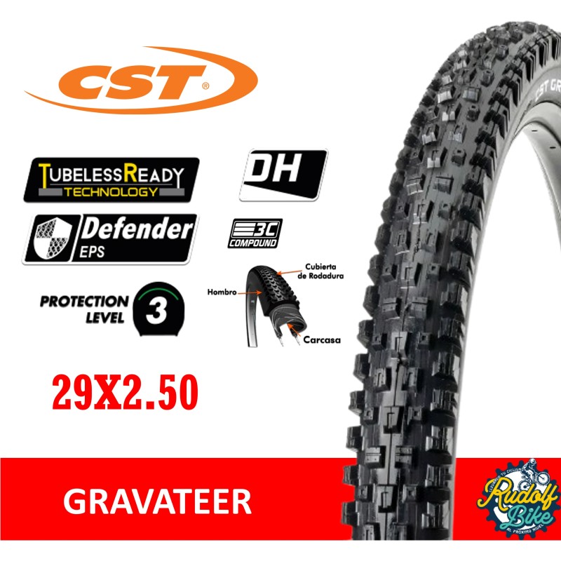 Neumatico CST GRAVATEER TR/EPS/DH CASING 29x2.50