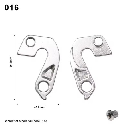 Postiza Aluminio specialized GH-094 Plateada