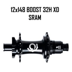Maza INDUSTRY NINE HYDRA2 32H 12x148 Boost BLACK XD SRAM