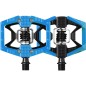 Pedales CRANK BROTHERS DOUBLE SHOT 2 Blue & Black / Black Pedales CRANK BROTHERS DOUBLE SHOT 2 Blue & Black / Black