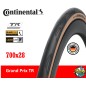 Neumático Continental Grand Prix TR 700x28 Black/transparent