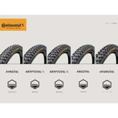 Neumatico Continental KRYPTOTAL REAR SOFT/DH/FB 29x2.40 Negro