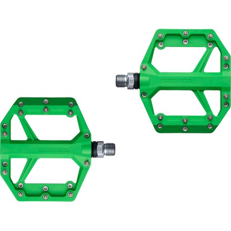 Pedales SHIMANO FLAT PD-GR400 Green