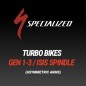 Volante PRAXIS E-CRANK ALLOY SPECIALIZED ISIS 160MM Volante PRAXIS E-CRANK ALLOY SPECIALIZED ISIS 160MM