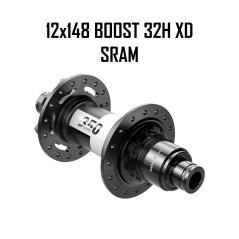 Maza Trasera DT SWISS 350 12x148 Boost 32H DEG72 DF20° XD SRAM T-J 6P