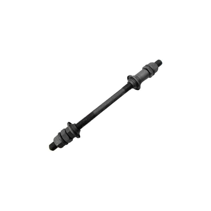 Eje Maza Trasero 3/8x175mm c/distanciador y antipolvo Black Eje Maza Trasero 3/8x175mm c/distanciador y antipolvo Black