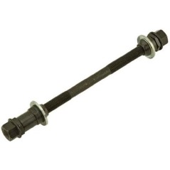 Eje Maza Trasero 3/8x190mm c/distanciador y antipolvo Black