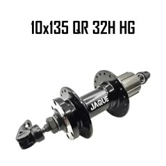 Maza Trasera JAQUE 10x135QR 32H HG 7-8-9S