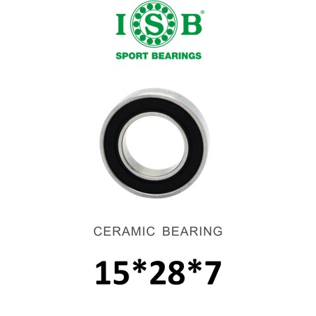 Rodamientos cerámicos ISB SPORT 6902 2RS (15x28x7)