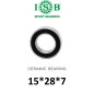 Rodamientos cerámicos ISB SPORT 6902 2RS (15x28x7) Rodamientos cerámicos ISB SPORT 6902 2RS (15x28x7)