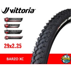 Neumáticos Vittoria Barzo XC 29 x 2.25 TLR Black
