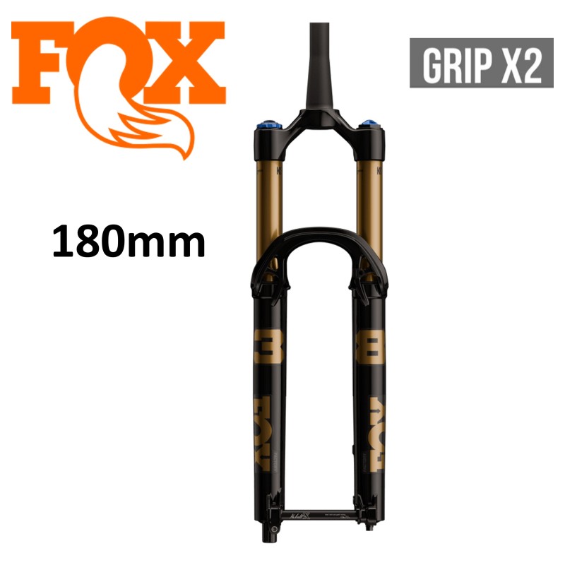 Horquilla FOX 38 2027, FLOAT, 29in, F-S 180 Grip X2 Shiny Black Horquilla FOX 38 2027, FLOAT, 29in, F-S 180 Grip X2 Shiny Black