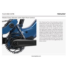 E-bike Teewing Flux One A 29/27.5 180mm Avinox M2S 800Wh Black T/L (PREVENTA)