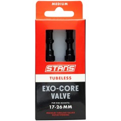 Valvulas STANS NOTUBES EXO-CORE T/M BLK (17-26mm)