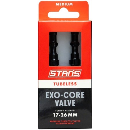Valvulas STANS NOTUBES EXO-CORE T/M BLK (17-26mm)