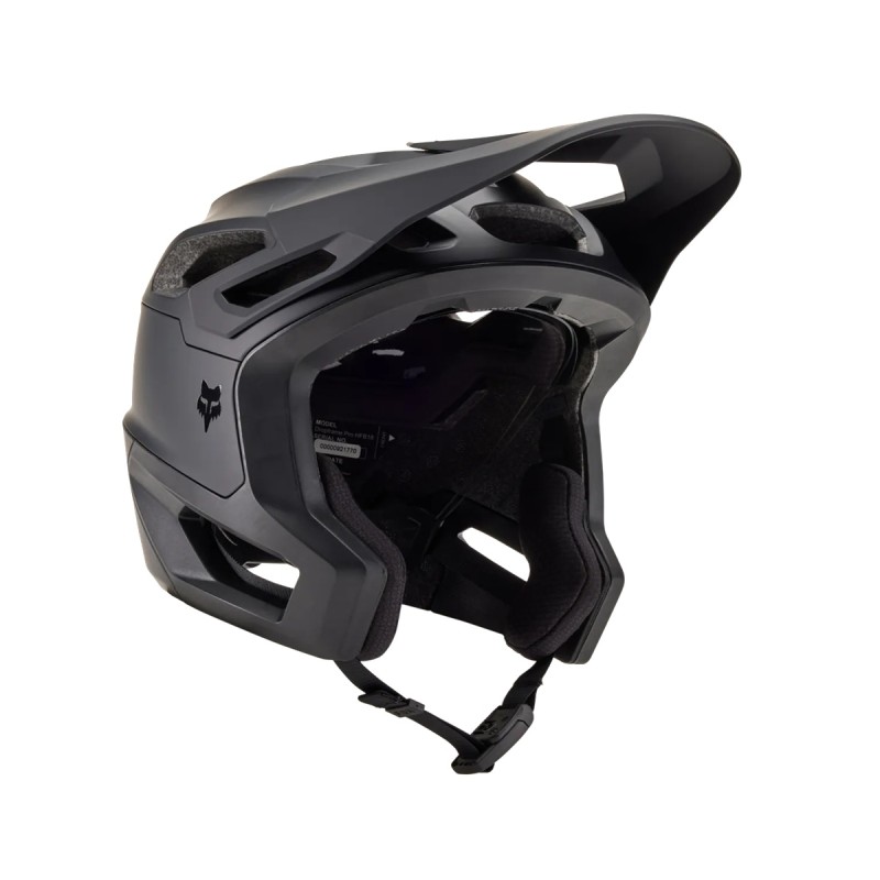 Casco FOX NEW DROPFRAME PRO MT BLK CE MT BLK Casco FOX NEW DROPFRAME PRO MT BLK CE MT BLK