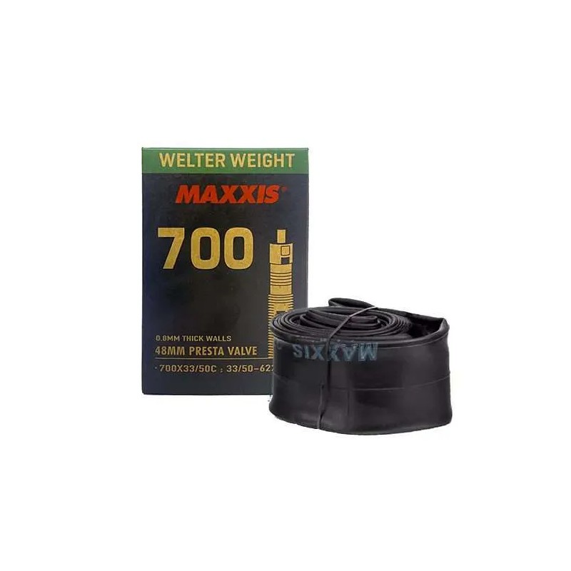 Cámara Maxxis 700x33/50C V/F 48mm Cámara Maxxis 700x33/50C V/F 48mm