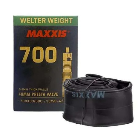 Cámara Maxxis 700x33/50C V/F 48mm