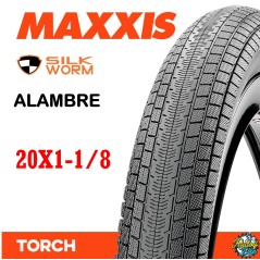 Neumático MAXXIS TORCH SILKWORM 20X1-1/8 Alambre