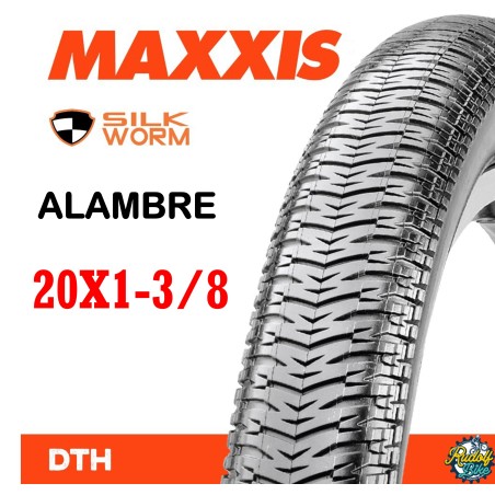 Neumático MAXXIS DTH SILKWORM 20X1-3/8 Alambre