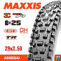 Neumático Maxxis Assegai E-25/DH/TR/WT/3C Maxx Grip 27.5x2.50