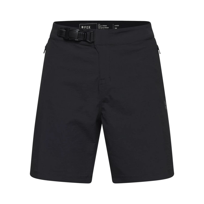 Short FOX NEW RANGER NIÑO W/LINER NEGRO Short FOX NEW RANGER NIÑO W/LINER NEGRO