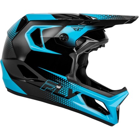 Casco Integral FLY RAYCE SONAR BLACK / ELECTRIC BLUE