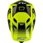 Casco Integral FLY RAYCE SONAR HI-VIS / BLACK / WHITE Casco Integral FLY RAYCE SONAR HI-VIS / BLACK / WHITE