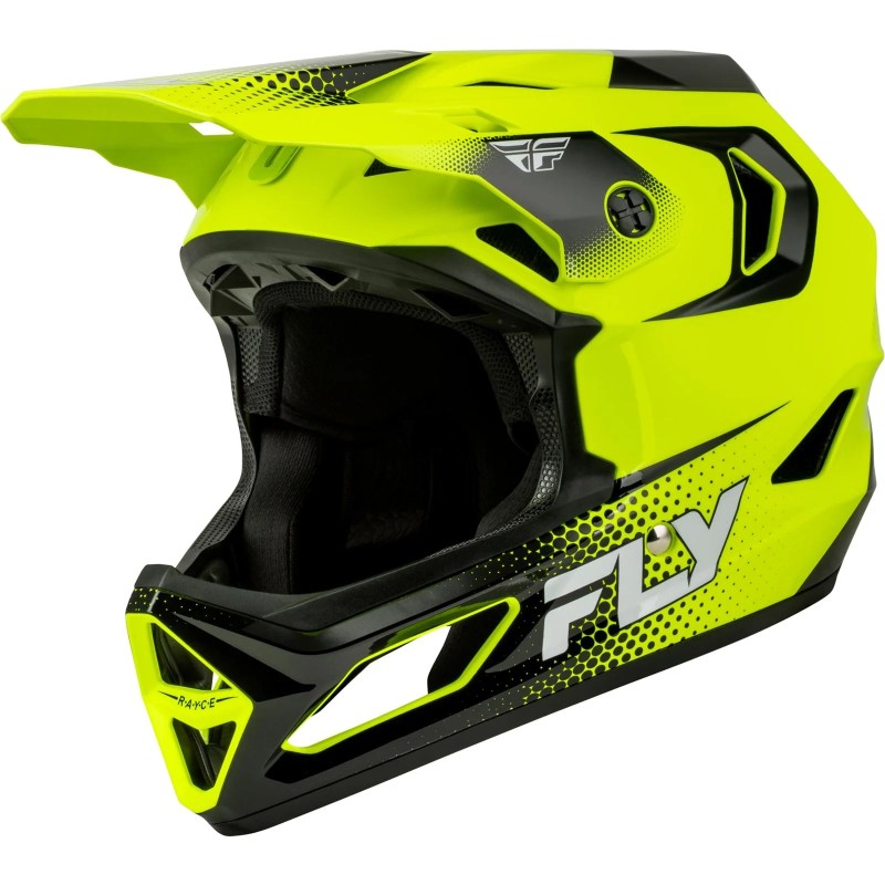 Casco Integral FLY RAYCE SONAR HI-VIS / BLACK / WHITE Casco Integral FLY RAYCE SONAR HI-VIS / BLACK / WHITE