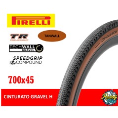 Neumatico Pirelli Cinturato GRAVEL H SPEDDGRIP/TECHWALL/TR (tanwall) 700x45