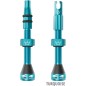 Valvulas Tubular PEATY'S FAST FLOW 42MM TURQUOISE Valvulas Tubular PEATY'S FAST FLOW 42MM TURQUOISE