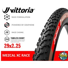 Neumáticos Vittoria Mezcal XC RACE 29x2.25 Graphene BROWN-BLK