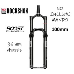 Horquilla RockShox Reba Gold Isolator B1 2P 29 100mm Boost 44OS Negro