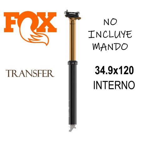 Dropper FOX TRANSFER SL 2025 F-S K. 31.6 100mm Interno