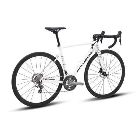 Bicicleta Ruta Polygon Strattos S4D White/Blk - Tiagra 10V