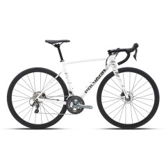 Bicicleta Ruta Polygon Strattos S4D White/Blk - Tiagra 10V