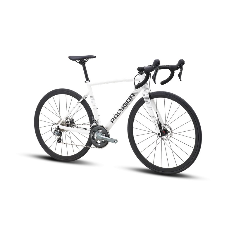 Bicicleta Ruta Polygon Strattos S4D White/Blk - Tiagra 10V Bicicleta Ruta Polygon Strattos S4D White/Blk - Tiagra 10V