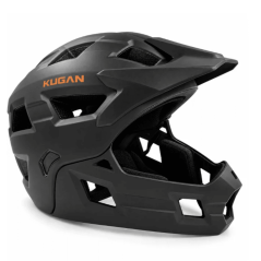 Casco Niño KUGAN Trail Full Face Convertible BLACK MATT