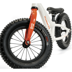 Bicicleta KUGAN FIRST RIDE 12 White/Orange
