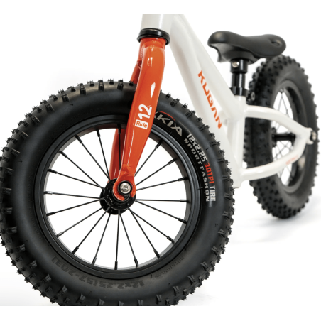 Bicicleta KUGAN FIRST RIDE 12 White/Orange