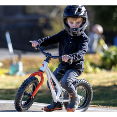 Bicicleta KUGAN FIRST RIDE 12 White/Orange