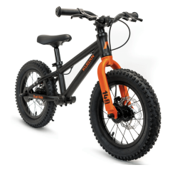 Bicicleta KUGAN DUAL 2 en 1 RIDE 14 Black/Orange