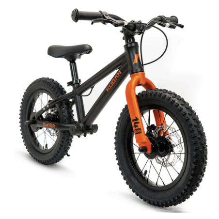 Bicicleta KUGAN DUAL 2 en 1 RIDE 14 Black/Orange
