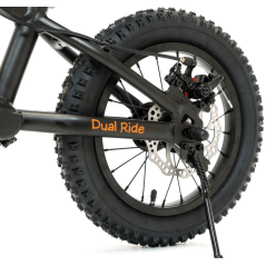 Bicicleta KUGAN DUAL 2 en 1 RIDE 14 Black/Orange