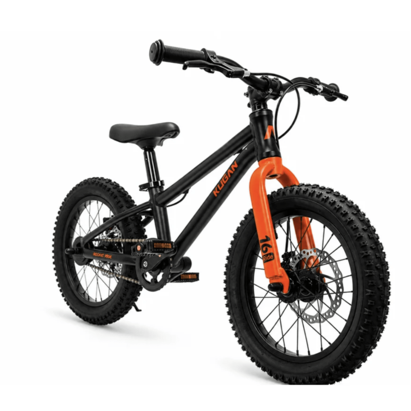 Bicicleta KUGAN ROCKET RIDE 16 Black/Orange