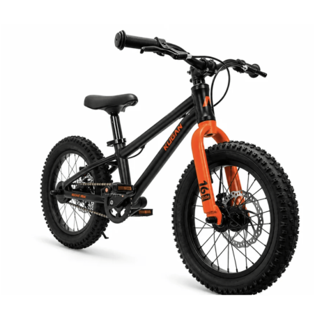 Bicicleta KUGAN ROCKET RIDE 16 Black/Orange
