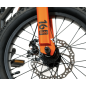 Bicicleta KUGAN ROCKET RIDE 16 Black/Orange