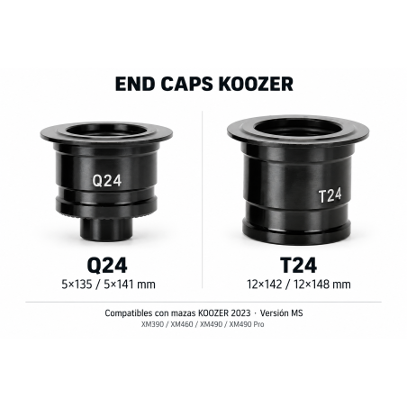 Puntera Derecha Koozer Q24/T24 12x142/148 QR 141/135 MS 23+